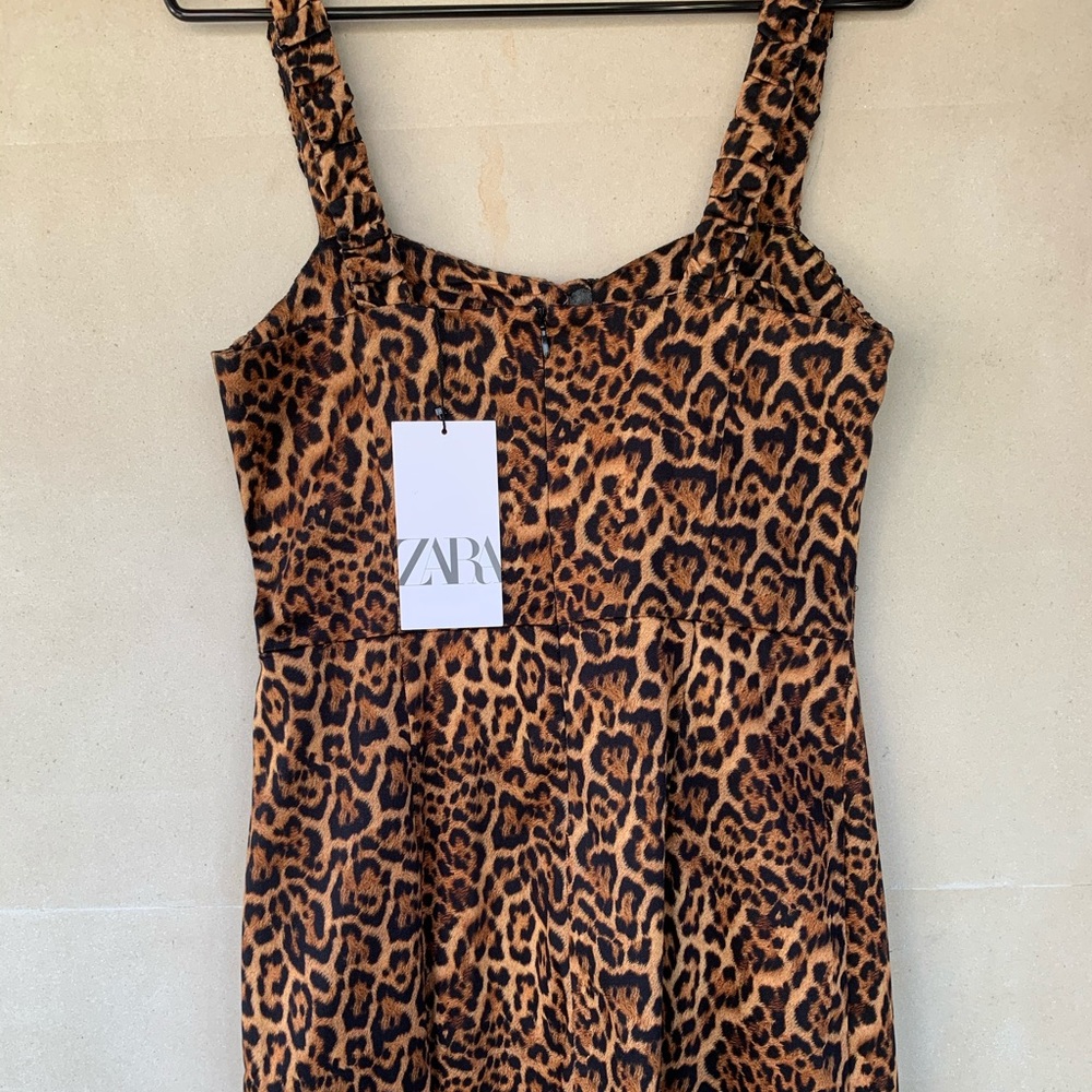 Zara Cheetah Print Dress - Picture 2 of 5